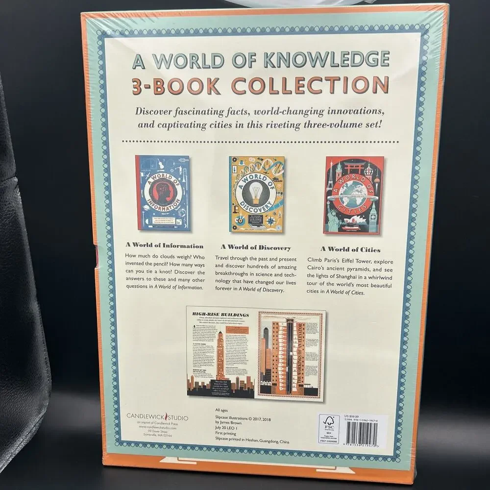 A World of KNOWLEDGE - 3 BOOK COLLECTION - NEW SEALED!